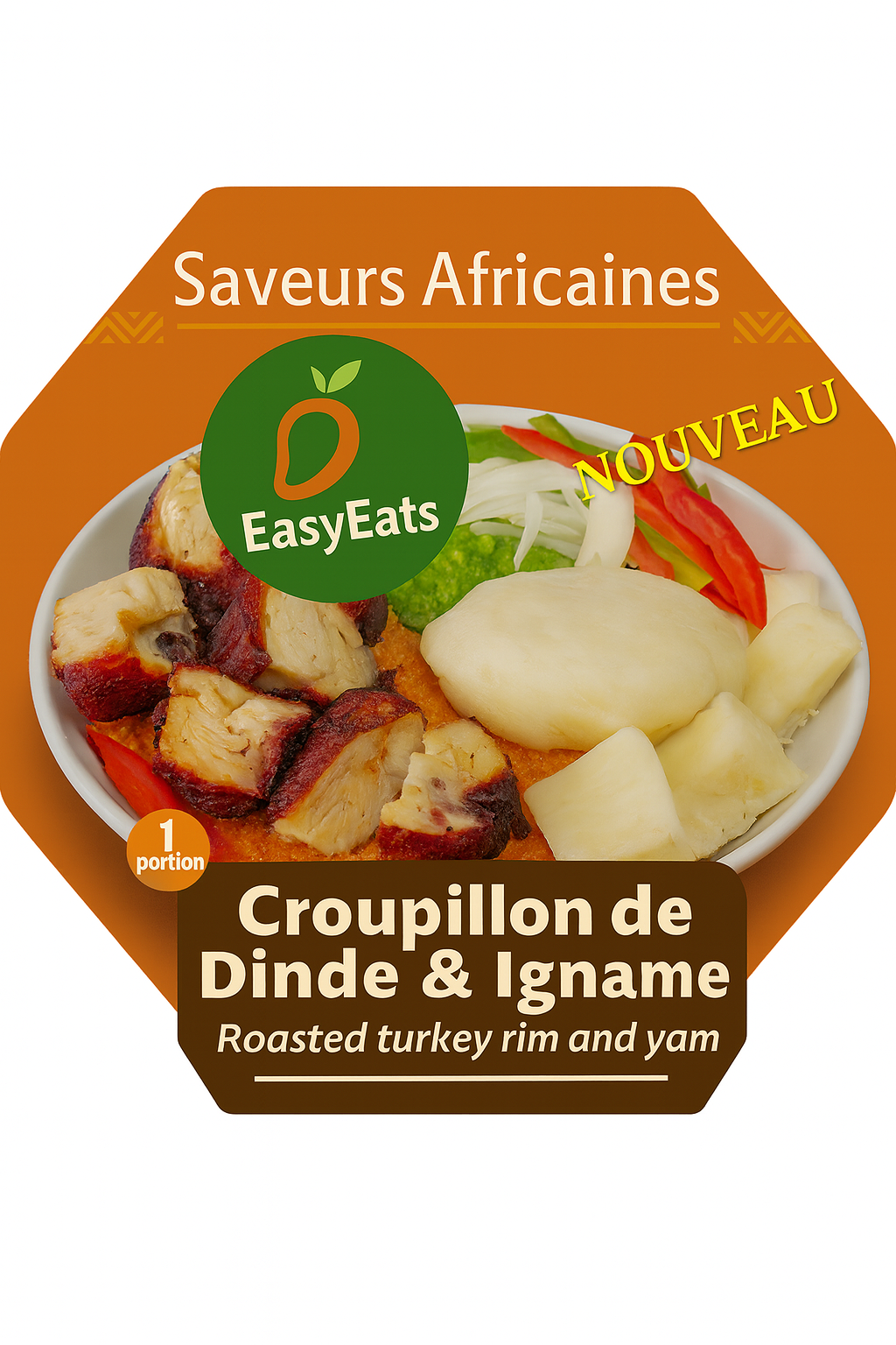 Croupillon de Dinde & Igname