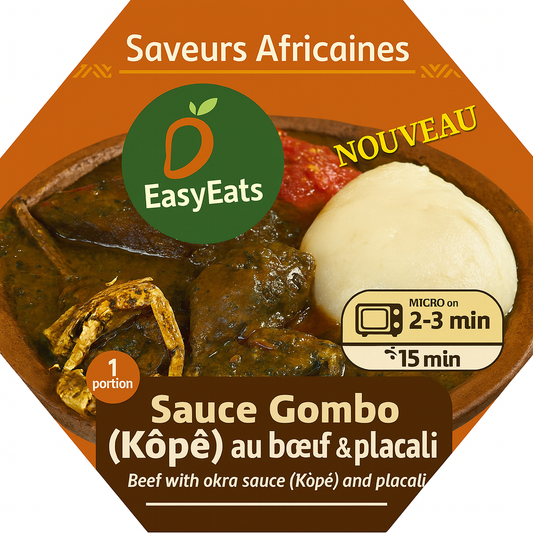 Sauce Gombo (Kôpê) & Placali
