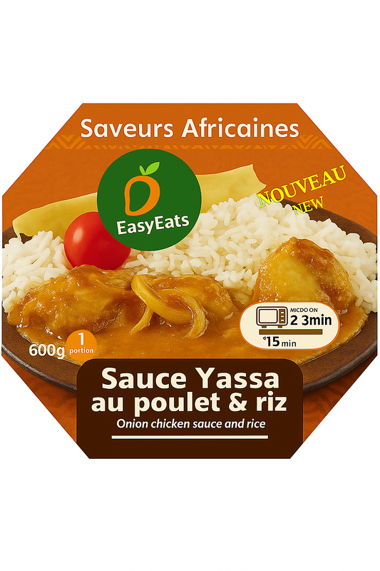 Sauce Yassa au poulet & riz